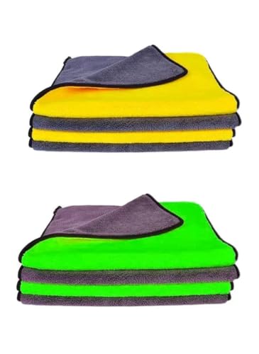 Toasis Fishing Towels with Carabiner Clip 16 x 12 Inch Pack of 4 (Mixed GY) - color: Mixed Gy