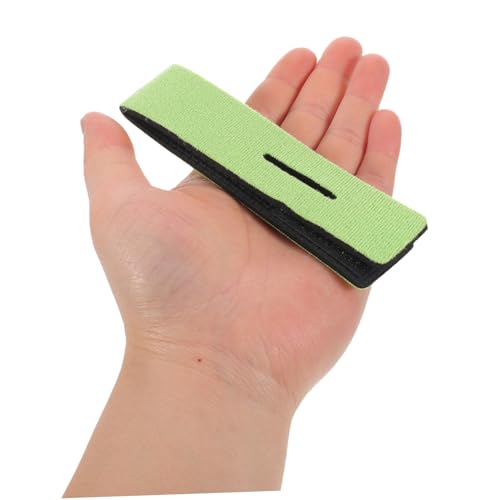 TOYANDONA 10pcs Elastic Fishing Rod Straps with Anti-Slip Green Bands (30x250mm) for Secure Casting and Spinning Rod Tie, Outdoor Pole Holder Accessories for Boat and Deck Use