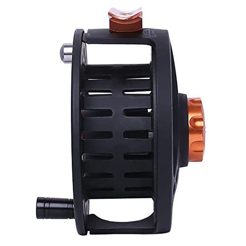 Kylebooker Large Arbor Fly Fishing Reel 3/4wt 5/6wt 7/8wt - color: Black, size: 7/8wt