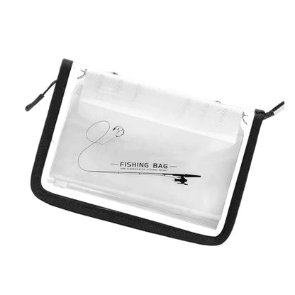 Artificial Crank Baits Fishing Tackle Binder Bag Fishing Lures Storage Bag Spoon Baits Trout Lures Organizers Spoon Organizers Artificial Crank Tackle Binder Includes Detachable Pocket - color: 10 pages