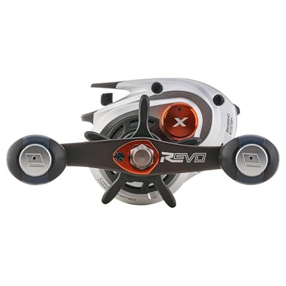 Abu Garcia Revo X Low Profile Baitcast Fishing Reel - style: New Model - Wide Spool - Left Hand
