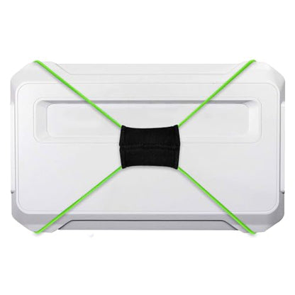 Thickened Fishing Finder Cover Straps, Adjustable Fish Finder Bungee for Securing Graph Cover for Travel - color: Green