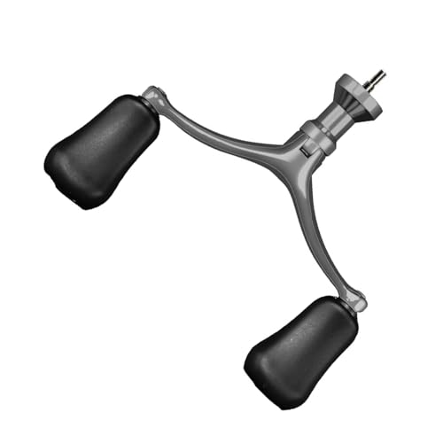 Double/Single Rockers Arm Fishing Reel Handle for Baitcasting Reel Screw-in Power Handle Grips Spinnings Reel Rockers