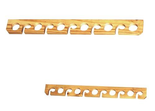 Old Cedar Outfitters Solid Pine Fishing Rod Rack for Wall and Ceiling Storage (Wall/Ceiling) - color: Ceiling/Wall