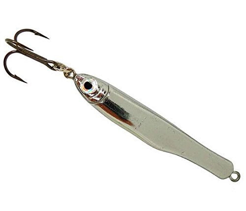 Thundermist Lure Company Stingnose Jigging Spoon - color: Silver, size: 3/4 oz