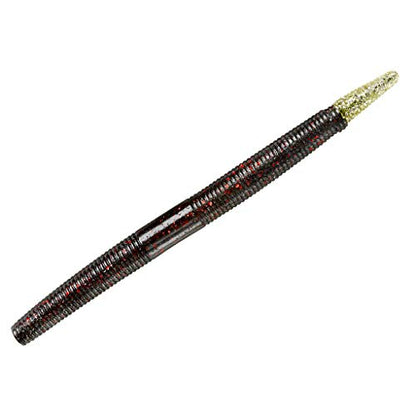 Yum Lures YDG - color: Black Neon Silver, size: 5"
