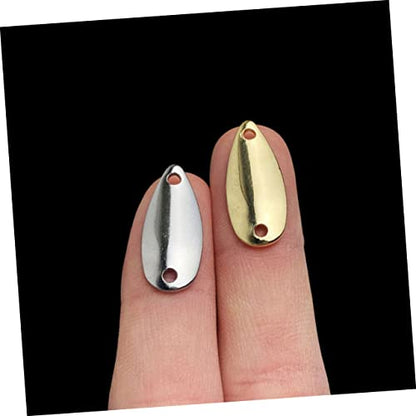 YARNOW 20pcs Fishing Lures Vivid Metal Baits for Bass Fishing Lightweight Fake Baits for Freshwater for Anglers