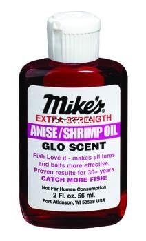 Mike's Fishing Bait Lunker Oil - color: Anise/Shrimp, size: 2 Fl Oz (Pack of 1)