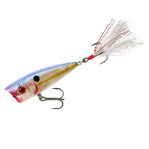 Booyah Boss Pop Topwater Chugger/Popper Fishing Lure - color: Pearl Melon, size: 3 inch