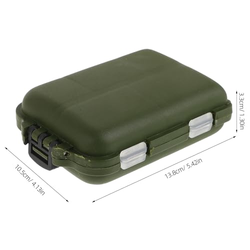 MAGICLULU Multi-compartment Fishing Tackle Box Lure Baits Container Waterproof Plastic Fishing Accessories Storage Case for Freshwater and Saltwater Anglers