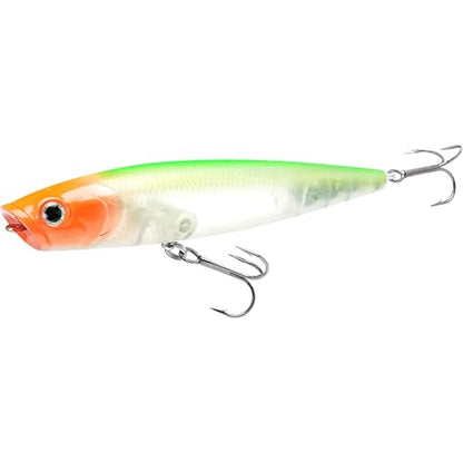 LUCKY CRAFT Gunfish 115NF Top Water Bass Fishing Lures, 4.5” Floating Lure with Cupped Mouth, Freshwater Trout and Bass Lures Fishing Gear, Accessories for Tackle Box - color: 389F Numa Crown