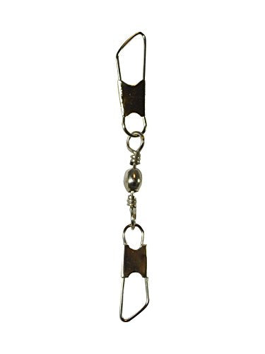 In the Breeze 45 Lb Double Snap Barrel Swivels - Spinning Swivel - 12Piece - size: 45lb