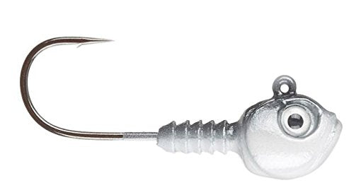 Dirty Jigs Guppy Jig Head, 1/0 Hook - USA Made, 1/8-3/8oz, 3 Count - color: Gizzard Shad, size: 1/4oz