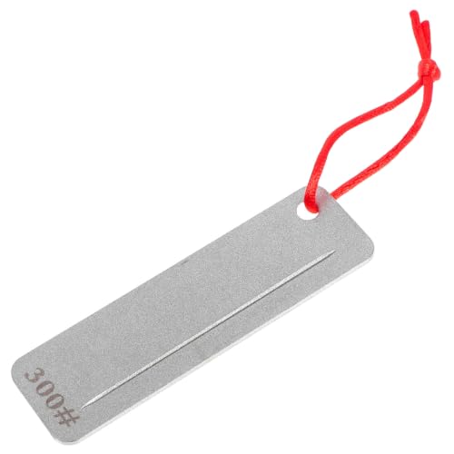 LIFKOME Mini Fish Hook with Diamond-coated Sharpening Stone Sharpener Portable and Easy to Use, High Efficiency Tool for Knives and Fish Hooks for Fishing and Outdoor Activities