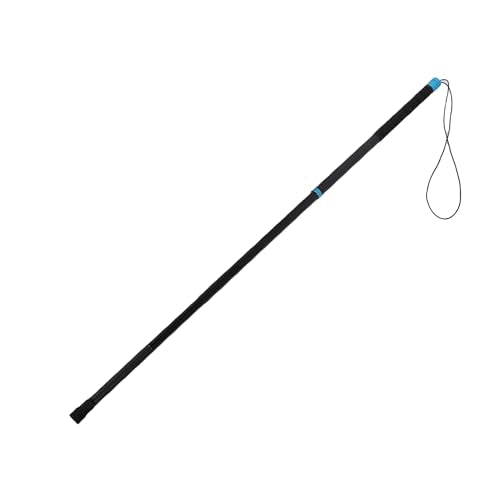 RiToEasysports Carbon Fiber Fishing Net Pole, Lightweight Collapsible Telescopic Design, Extends to 110cm for Increased, with High Density Thread Interface, for Most Fishing