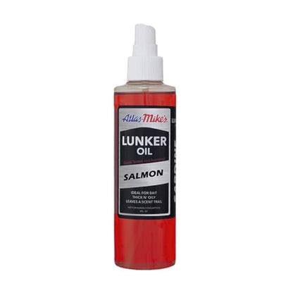 Mike's Fishing Bait Lunker Oil - color: Salmon, size: 8 oz