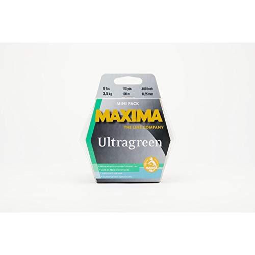 Maxima Fishing Line Mini Pack - style: Ultragreen, 8-pound, 110-yard