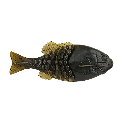 Berkley Powerbait Gilly Fishing Soft Bait - color: Green Pumpkin, size: 110mm