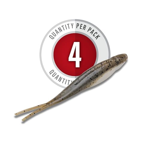 Strike King 3X Z Too Soft Jerkbait Fishing Lure, 5", Salt-Impregnated - color: The Deal, size: 7"