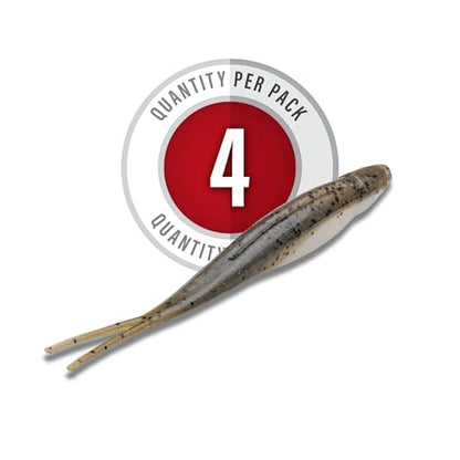 Strike King 3X Z Too Soft Jerkbait Fishing Lure, 5", Salt-Impregnated - color: The Deal, size: 7"