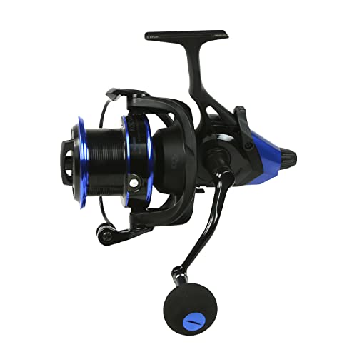 Okuma Rockaway Graphite Body Surf Spinning Reel - size: RBF-8000; 305yds-20lb, 5.3;1, style: Baitfeeder