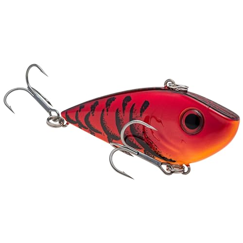 Strike King Red Eyed Shad Fishing Lure - color: Delta Red, size: 0.5 ounce