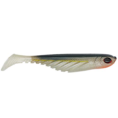 Berkley PowerBait Ripple Shad Fishing Soft Bait - color: Racy Shad, size: 4" (5 Count)