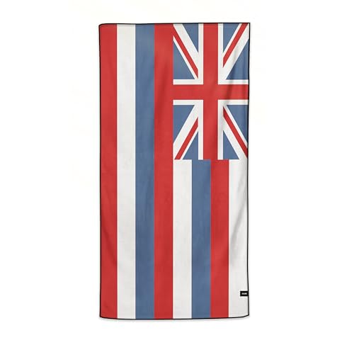 Anywhere Towel - Reversible Quick Drying Absorbent Compact Microfiber (Hawaiian Flag (Ka Hae Hawai'i)) - color: Hawaiian Flag (Ka Hae Hawai'i)