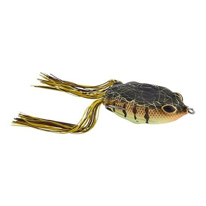 Berkley Swamp Lord Hollow Body Frog Fishing Bait - color: Chartreuse Perch, size: Standard