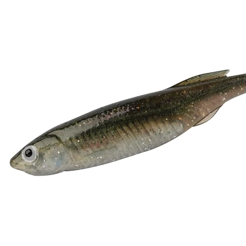 Berkley PowerBait Drip Minnow Fishing Soft Bait - color: HD Spottail Shiner, size: 3"