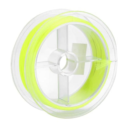 2PCS 164ft Fly Fishing Line – 8-Strand Line Floating Backing for Freshwater & Saltwater, High-Visibility Colors - color: Yellow&Green-20lb