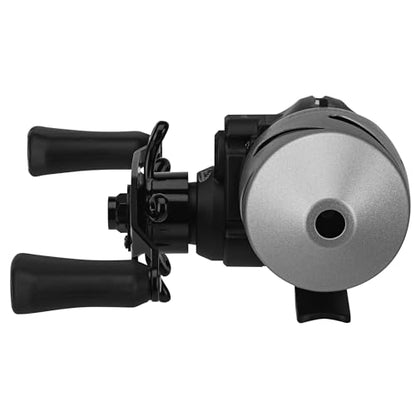 Sniper Economy Micro Spincast Reel - style: Sniper Economy Micro Spincast Reel Black/Silver Clam Pack
