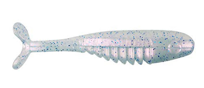 Bobby Garland Slab Hunt'R Soft Plastic Crappie Fishing Lure, 2.25 Inches, Pack of 10 - color: Glacier