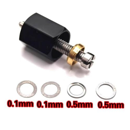 Wire Removal Tool with 4 Metal Gaskets for Fishing Reels, Professional Bea Replacement Kit with 0.1mm and 0.5mm Stainless Steel Washers