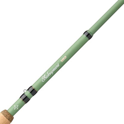 Shakespeare Wild Spinning Rod and Reel Combo - size: 6'6" - Medium - 3pc