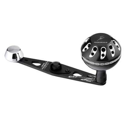 GOMEXUS Power Handle for Abu Garcia Ambassadeur C3/C4/S/SX 5000-7000 Round Fishing Reels Catfish Special Crank - color: For Abu 5000-6600