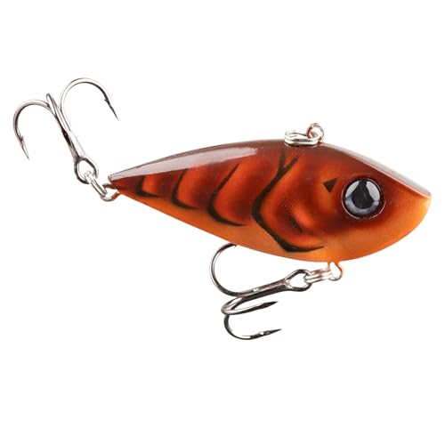 Strike King Red Eyed Shad Fishing Lure - color: Brown Gourd, size: 0.5 ounce