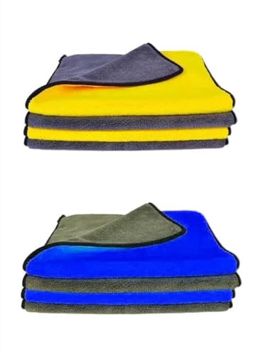 Toasis Fishing Towels with Carabiner Clip 16 x 12 Inch Pack of 4 (Mixed A) - color: Mixed a