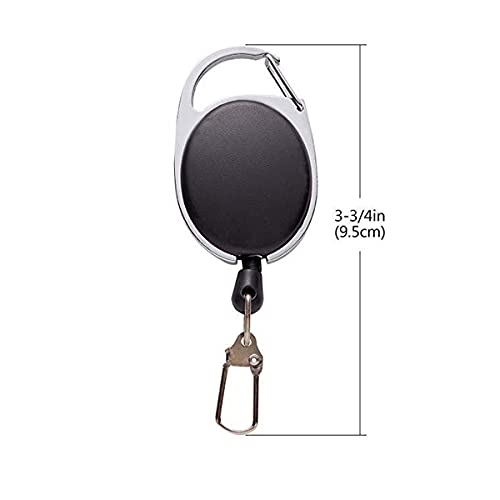 Fly Fishing Zinger Retractor 3 pcs,5pcs Pack Fishing Lanyards