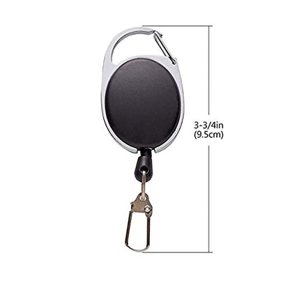 Fly Fishing Zinger Retractor 3 pcs,5pcs Pack Fishing Lanyards