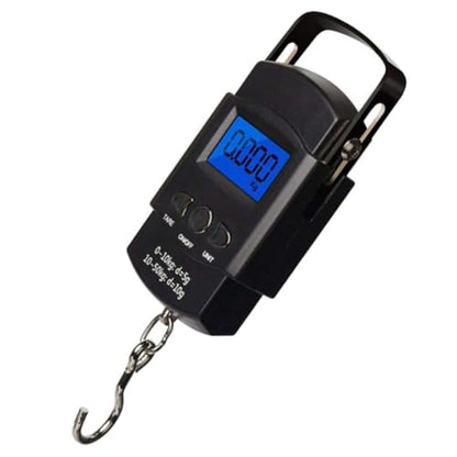 TOYANDONA Digital Fish Scale Portable Handheld Fishing and Luggage Scale High Precision LCD Display for Travel and Outdoor Use