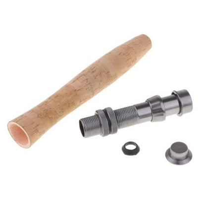 TEAMWILL Fly Fishing Rod Handle Composite Cork Grip Rod Building and Seat Set - style: Model 1