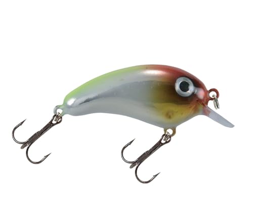 Crappie Magic Crankbait (2 Inch Crappie Lure) Made in the USA - color: Clown