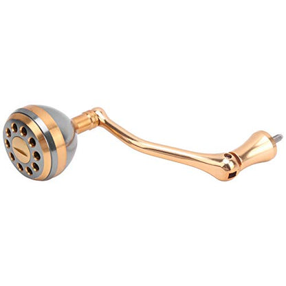 OUKENS Fishing Spinning Reel Handle, 85.7mm/3.4in Aluminum Alloy Screw‑in Handle Conversion Fishing Reel Handle Grip for Spinning Reel
