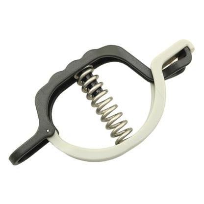 Duckbill Fish Gripper Scale Control Fisherman Stainless Steel Spring Fish Gripper Lure Fishing Tackle Accessories Mini Fish Control Device Fish Scale Pliers with Quick Clamp Hook