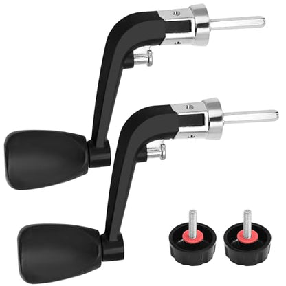 2PCS Fishing Handles Spinning Reel Knob Replacement, Rubber Handle Reel Handle Grips Fishing Reel Replacement for Fishing Reel - size: 1000-4000