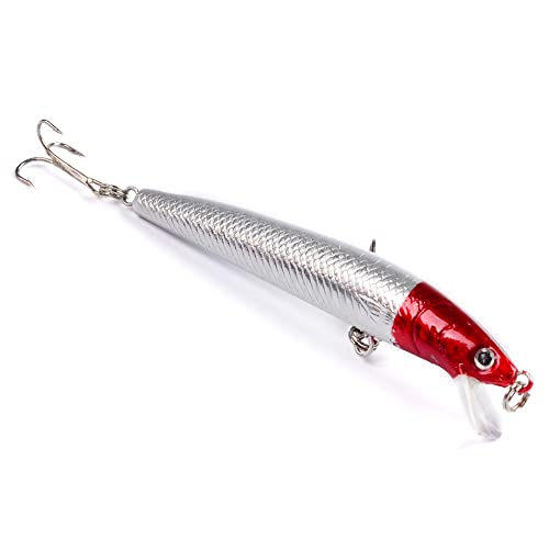 10pcs Minnow Fishing Lures Crankbaits, Fishing Lures Hard Baits Swimbaits, Minnow Topwater Baits