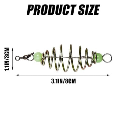 Carp Fishing Bait Traps, 24Pcs Fishing Equipment Set Portable Durable Trap Cage Feeder with Holder Basket for Catfish & Coarse Fishing Accessories