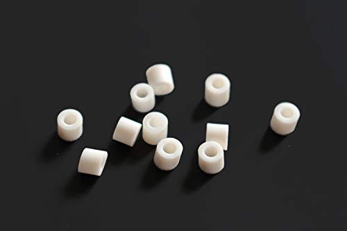 Tigofly 200 pcs 4 Colors Silicone Band Fishing Skirts Fly Tying Materials | SpinnerBait Buzzbait Fishing, Hand Fittings, Fishing Accessories, Fly Tying Tools - color: White