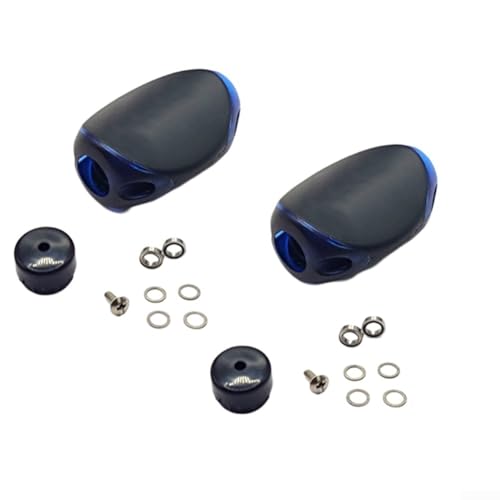 DAIWA fishing reel replacement knobs made of soft acrylic, suitable for carbon fiber rocker handles